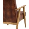 Neyland Vintage Brown Leather Armchair Neyland Vintage Brown Leather Armchair