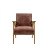 Neyland Vintage Brown Leather Armchair Neyland Vintage Brown Leather Armchair