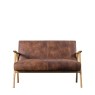 Neyland Vintage Brown Leather 2 Seater Sofa Neyland Vintage Brown Leather 2 Seater Sofa