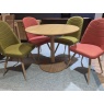 Ercol, Siena Breakfast Table plus 4 Freya Chairs Ercol, Siena Breakfast Table plus 4 Freya Chairs