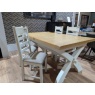Charlbury, 1.8m Dining Table & 4 Ladder Back Chairs Charlbury, 1.8m Dining Table & 4 Ladder Back Chairs