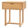 Gallery Direct Craft Natural 1 Drawer Bedside Gallery Direct Craft Natural 1 Drawer Bedside