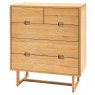 Gallery Direct Craft Chest of Drawers, Natural Gallery Direct Craft Chest of Drawers, Natural