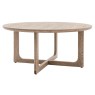 Craft Smoked Round Coffee Table Craft Smoked Round Coffee Table