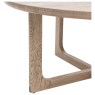 Craft Smoked Round Coffee Table Craft Smoked Round Coffee Table