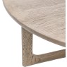 Craft Smoked Round Coffee Table Craft Smoked Round Coffee Table
