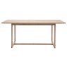 Gallery Direct Craft Smoked Dining Table Gallery Direct Craft Smoked Dining Table