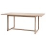 Gallery Direct Craft Smoked Dining Table Gallery Direct Craft Smoked Dining Table