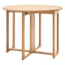 Gallery Direct Craft Folding Dining Table Natural Gallery Direct Craft Folding Dining Table Natural
