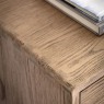 Gallery Direct Craft 4 Door Smoked Sideboard Gallery Direct Craft 4 Door Smoked Sideboard