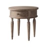 Wishland Round 1 Drawer Side Table