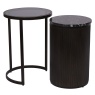 Belvedere Nesting Side Tables | Black