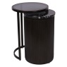 Belvedere Nesting Side Tables | Black Belvedere Nesting Side Tables | Black