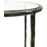 Patterdale Side Table Dark Bronze Finish Patterdale Side Table Dark Bronze Finish