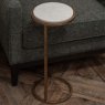 Iota Accent Table White Banswara Marble Iota Accent Table White Banswara Marble
