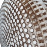 Chariot Round Ceramic Lamp Base 65cm with Ivory Ov Chariot Round Ceramic Lamp Base 65cm with Ivory Ov