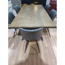 Burwell, Dark 2m Dining Table Plus 5 x Lotus Chairs Burwell, Dark 2m Dining Table Plus 5 x Lotus Chairs