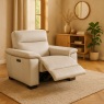 Torino Power Recliner Chair w/ Power Headrest & Lumber Torino Power Recliner Chair w/ Power Headrest & Lumber