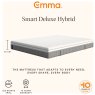 Emma Smart Hybrid Deluxe Double Mattress Emma Smart Hybrid Deluxe Double Mattress