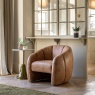 Atella Tub Leather Chair | Antique Tan Atella Tub Leather Chair | Antique Tan