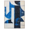 Cobalt Abstract Framed Canvas Cobalt Abstract Framed Canvas