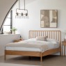 Wycombe King Size Oak Spindle Bed Wycombe King Size Oak Spindle Bed
