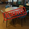Zurich HPL Dining Table & 4 Chairs Zurich HPL Dining Table & 4 Chairs