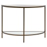 Gallery Direct Hudson Bronze Console Table Gallery Direct Hudson Bronze Console Table