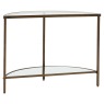 Gallery Direct Hudson Bronze Console Table Gallery Direct Hudson Bronze Console Table
