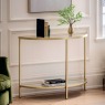Gallery Direct Hudson Champagne Console Table