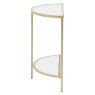 Gallery Direct Hudson Champagne Console Table Gallery Direct Hudson Champagne Console Table