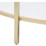 Gallery Direct Hudson Champagne Console Table Gallery Direct Hudson Champagne Console Table