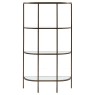 Gallery Direct Hudson Bronze Display Unit Gallery Direct Hudson Bronze Display Unit