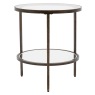 Hudson Bronze Side Table Hudson Bronze Side Table