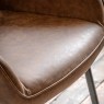 Ivorra Dining Chair- Brown Ivorra Dining Chair- Brown