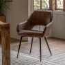 Ivorra Dining Chair- Brown Ivorra Dining Chair- Brown