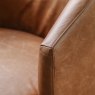Tindon Vintage Brown Leather Armchair Tindon Vintage Brown Leather Armchair