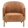 Tindon Vintage Brown Leather Armchair Tindon Vintage Brown Leather Armchair