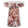 Murano Side Table, Leopard