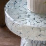 Murano Side Table, White Murano Side Table, White