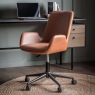 Gallery Direct Faraday Brown Swivel Chair Gallery Direct Faraday Brown Swivel Chair