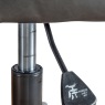 Gallery Direct Faraday Swivel Chair, Charcoal Gallery Direct Faraday Swivel Chair, Charcoal