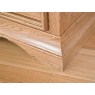 Padbury Oak Single Pedestal Dressing Table Padbury Oak Single Pedestal Dressing Table