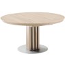 CLEARANCE OUTLET WAREHOUSE STOCK Venjakob 1.2 Alfio Round Extending Table Wild Oak Anthracite Base CLEARANCE OUTLET WAREHOUSE STOCK Venjakob 1.2 Alfio Round Extending Table Wild Oak Anthracite Base