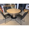 Venjakob 1.2 Alfio Round Extending Table with 4 x Sam chairs Venjakob 1.2 Alfio Round Extending Table with 4 x Sam chairs