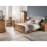 Padbury Oak King Sleigh Bedframe