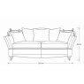 Gascoigne Amalfi Fabric 2.5 Seater Sofa Gascoigne Amalfi Fabric 2.5 Seater Sofa