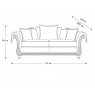 Gascoigne Beaconsfield Scatter Back 4 Seater Sofa Gascoigne Beaconsfield Scatter Back 4 Seater Sofa