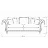 Gascoigne Beaconsfield Scatter Back 3.5 Seater Sofa Gascoigne Beaconsfield Scatter Back 3.5 Seater Sofa