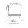 Gascoigne Beaconsfield Scatter Back 3.5 Seater Sofa Gascoigne Beaconsfield Scatter Back 3.5 Seater Sofa